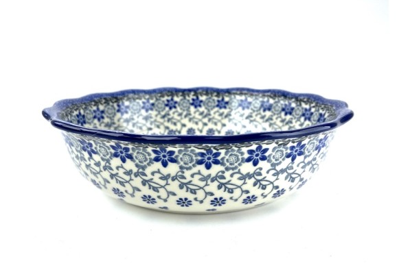 D78 Bunzlau Serveer Schaal golvende rand 1941X Ovale Schalen